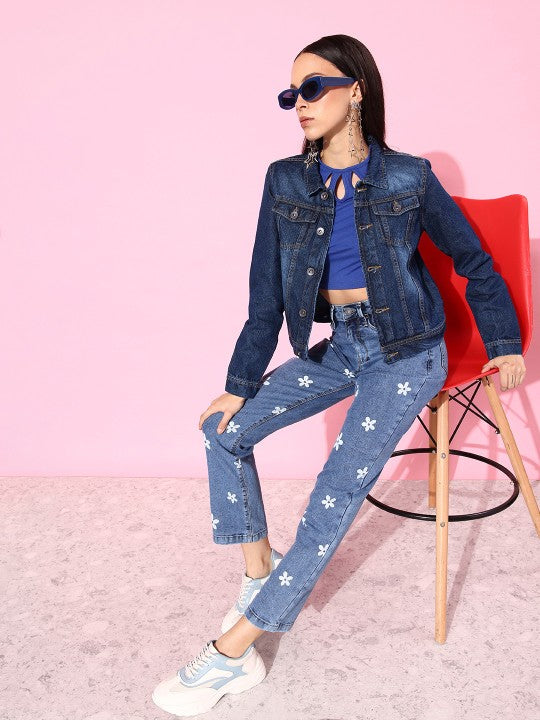 women-blue-washed-denim-trucker-jacket