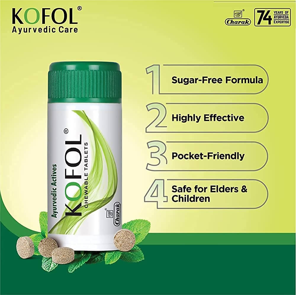 Charak Pharma Kofol Chewable Tablets