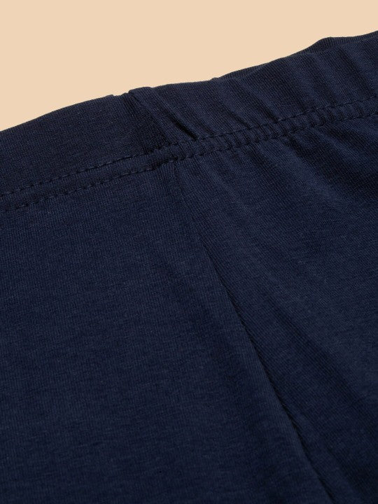 Cotton Ankle-Length Leggings