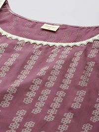 Thumbnail for Women Ethnic Motifs Printed Gotta Patti Kurta
