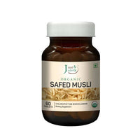 Thumbnail for just-jaivik-organic-safed-musli-tablets