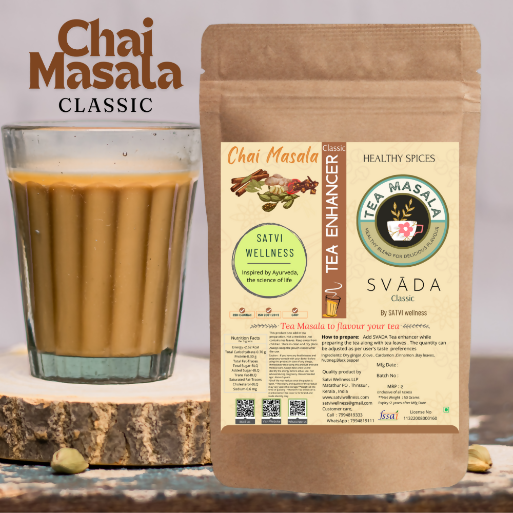 Satvi Wellness Tea Masala