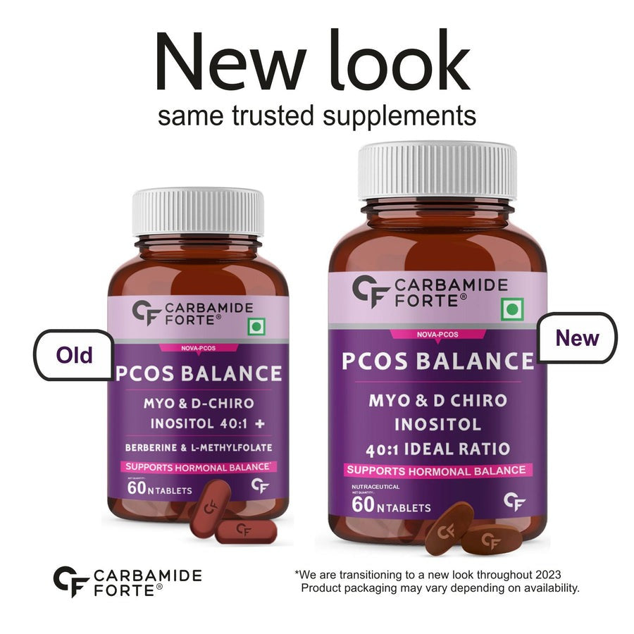 Carbamide Forte PCOS Support Tablets with Myo