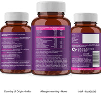 Thumbnail for Carbamide Forte PCOS Support Tablets with Myo