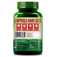 Thumbnail for Himalayan Organics Plant Based Hair Vitamin Biotin Vegetarian Capsules
