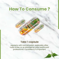 Thumbnail for Himalayan Organics Plant Based Hair Vitamin Biotin Vegetarian Capsules