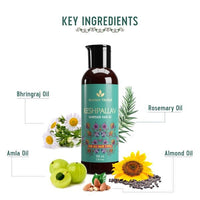 Thumbnail for Avimee Herbal Keshpallav Hair Oil For Hair Growth With Amla, Castor, Rosemary & Bringraj Oil