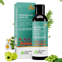 Thumbnail for avimee-herbal-keshpallav-hair-oil-for-hair-growth-with-amla,-castor,-rosemary-&-bringraj-oi