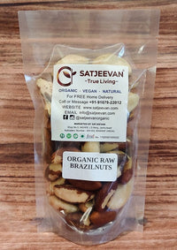 Thumbnail for Satjeevan Organic Raw Brazilnuts