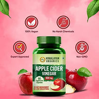 Thumbnail for Himalayan Organics Apple Cider Vinegar 500 mg Capsules