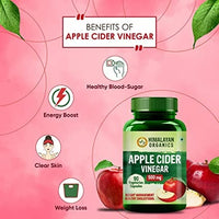Thumbnail for Himalayan Organics Apple Cider Vinegar 500 mg Capsules