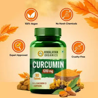 Thumbnail for Himalayan Organics Curcumin Tablets