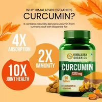 Thumbnail for Himalayan Organics Curcumin Tablets