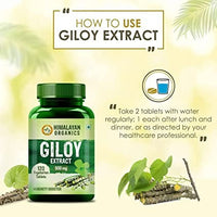 Thumbnail for Himalayan Organics Giloy Extract 500 mg Tablets