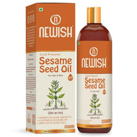 Thumbnail for Newish Cold Pressed Sesame Oil For Hair & Skin