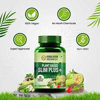 Thumbnail for Himalayan Organics Plant Based Slim Plus + Vegetarian Capsules