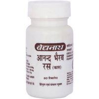 Thumbnail for Baidyanath Jhansi Anandbhairav Ras (Kas) Tablets