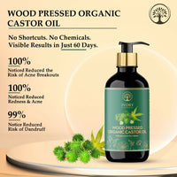 Thumbnail for Ivory Natural Wood Pressed Organic Castor Oil For Healthy Skin & Hair Wellness
