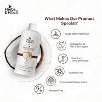Thumbnail for Herbs & Hills Organic Virgin Coconut Oil