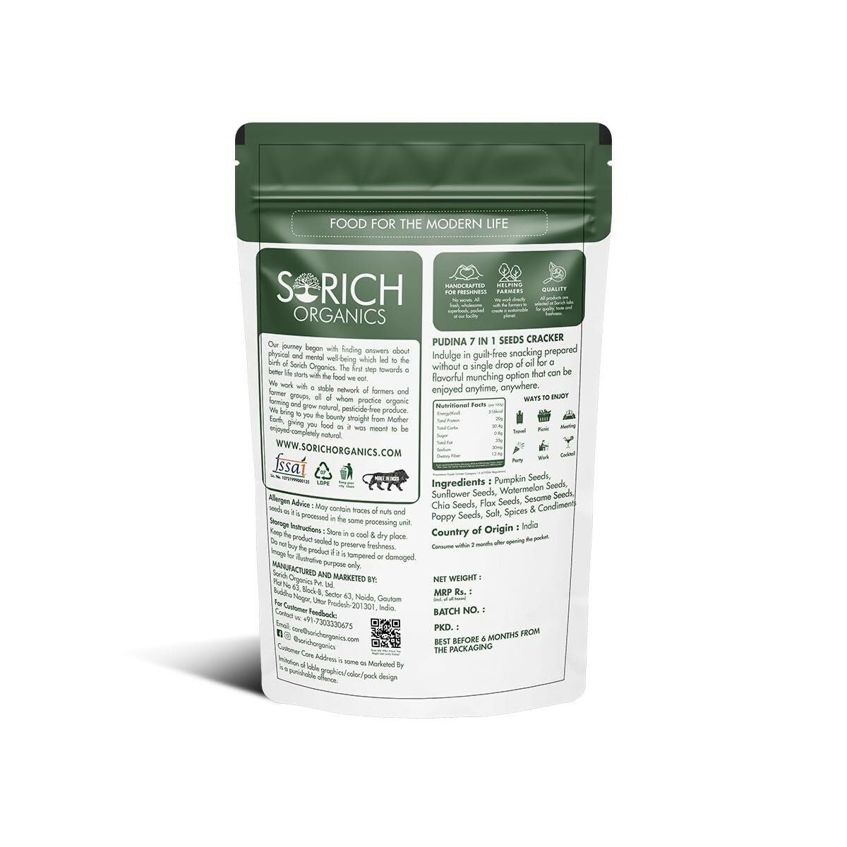 Sorich Organics Pudina 7