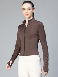 Thumbnail for Women Lightweight Crop Training or Gym Sporty Jacket
