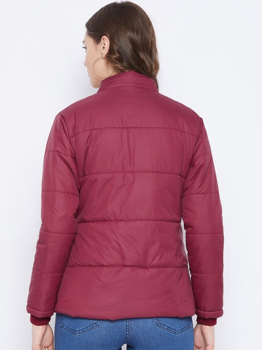 Women Mustard Insulator Puffer Jacket