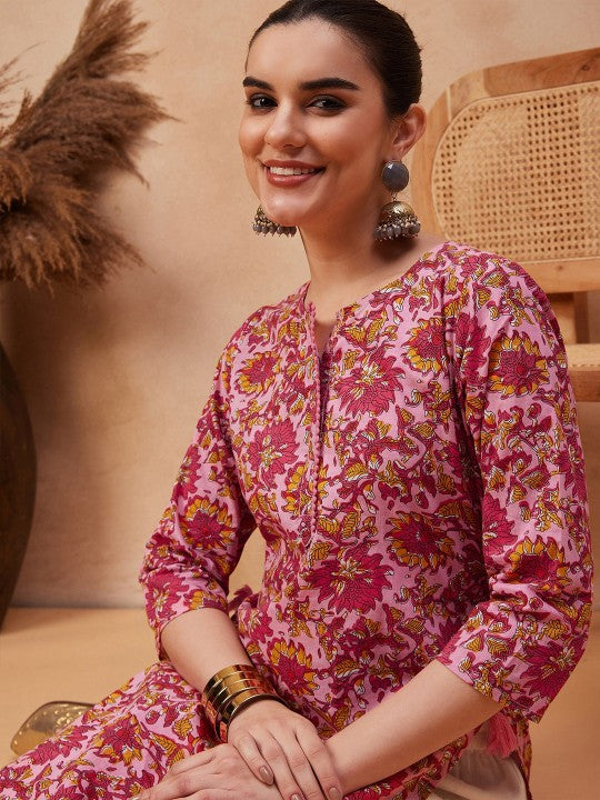 floral-printed-round-neck-pure-cotton-straight-kurta