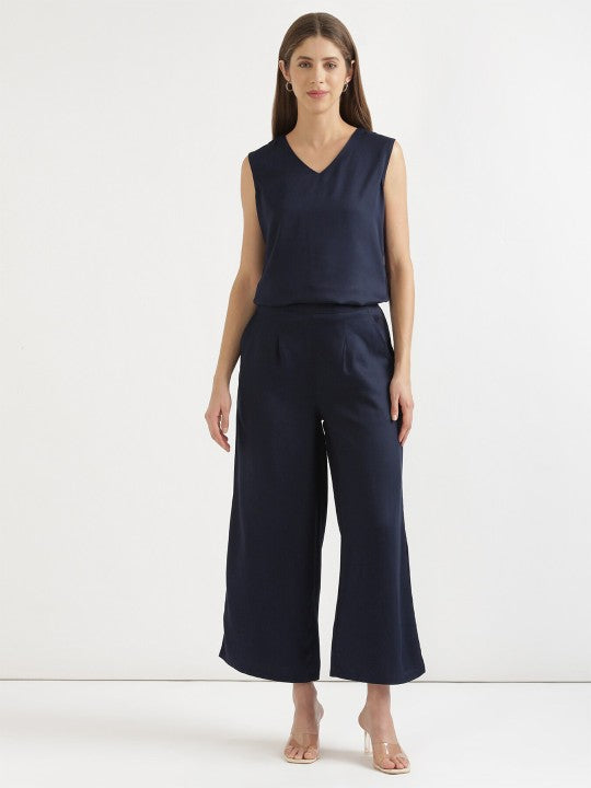 Wide Leg Mid Rise Palazzos