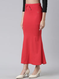 Thumbnail for Side Slit High-Rise Stretchable Viscose Saree Skirt
