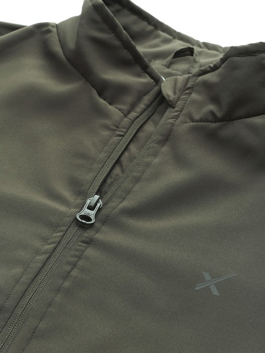 Women Black Outdoor Sporty Jacket