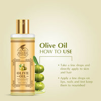 Thumbnail for Skiura Nature Olive Oil For Anti Hair Fall, Thick Hair & Fast Hair Growth