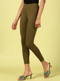 Thumbnail for Pure Cotton Ankle-Length Leggings