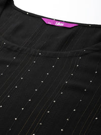 Thumbnail for Plus Size Embroidered Sequinned Kurta