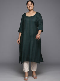 Thumbnail for Plus Size Embroidered Sequinned Kurta