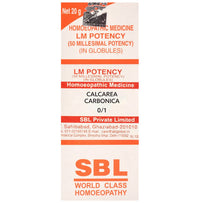 Thumbnail for sbl-homeopathy-calcarea-carbonica-lm-potenc