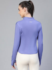 Thumbnail for Women Geometric Lightweight Crop Training or Gym Sporty Jacket