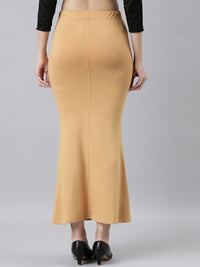 Thumbnail for Side Slit High-Rise Stretchable Viscose Saree Skirt