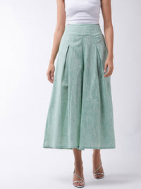 Thumbnail for women-cotton-flared-palazzos