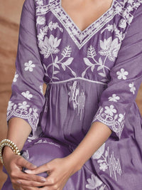 Thumbnail for Women Chikankari Embroidery Kurta