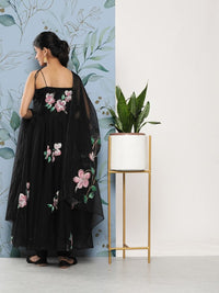 Thumbnail for women-floral-printed-kurta-with-trousers-&-with-dupatta