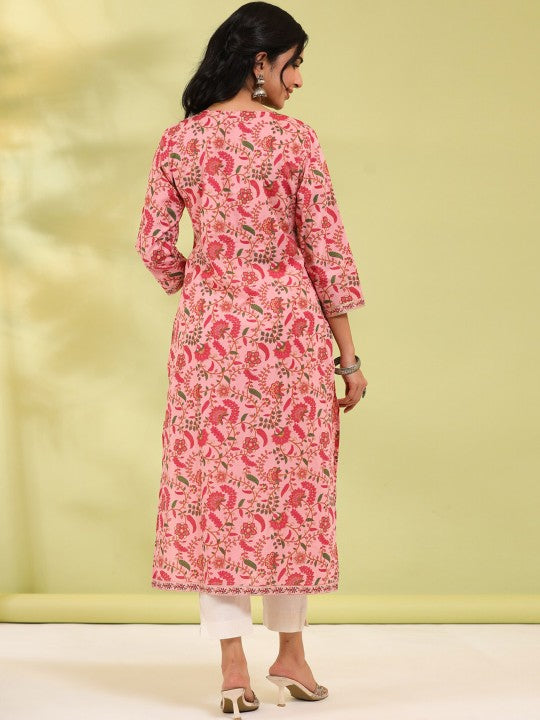 floral-printed-a-line-calf-length-kurta