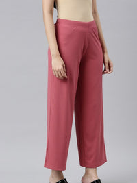 Thumbnail for Women Black Knitted Palazzos
