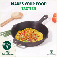 Thumbnail for The Indus Valley Super Smooth Cast Iron Set: Frypan+ Kadai+ Tawa, Kitchen set for Home, Nonstick, 100% Pure,Toxin