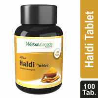 Thumbnail for Herbal Canada Haldi Tablets