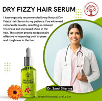 Thumbnail for Ivory Natural Dry Frizzy Hair Serum Moisturizes Dry Strands, Detangles Hair