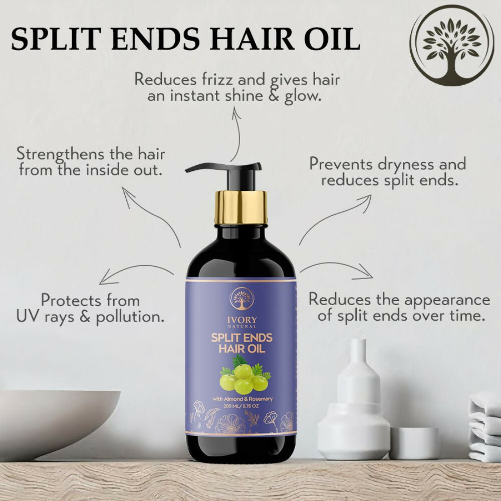 Ivory Natural Splits Ends Repair Hair Oil