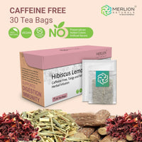 Thumbnail for Merlion Naturals Hibiscus Lemongrass Tea Bags