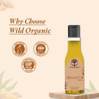 Thumbnail for Wild Organic Cold Pressed Almond Hair Oil