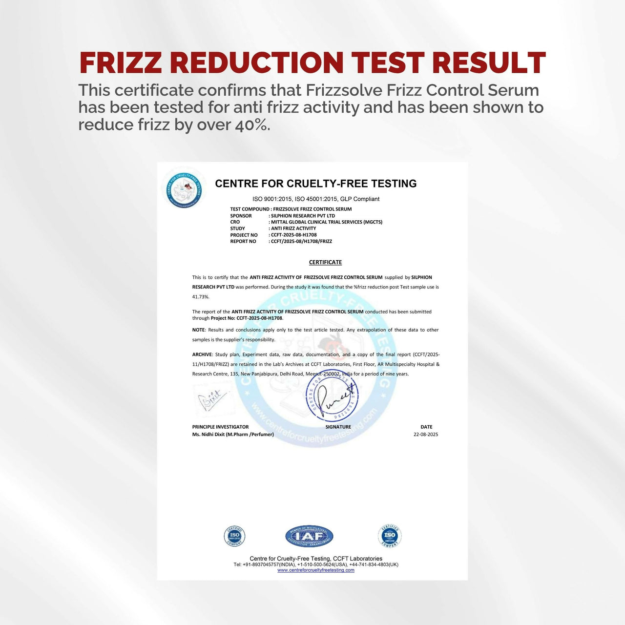 Chosen FrizzsolveFrizz Control Serum – Advanced Anti