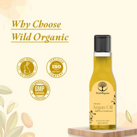 Thumbnail for Wild Organic Cold Pressed Argan Hair Oil